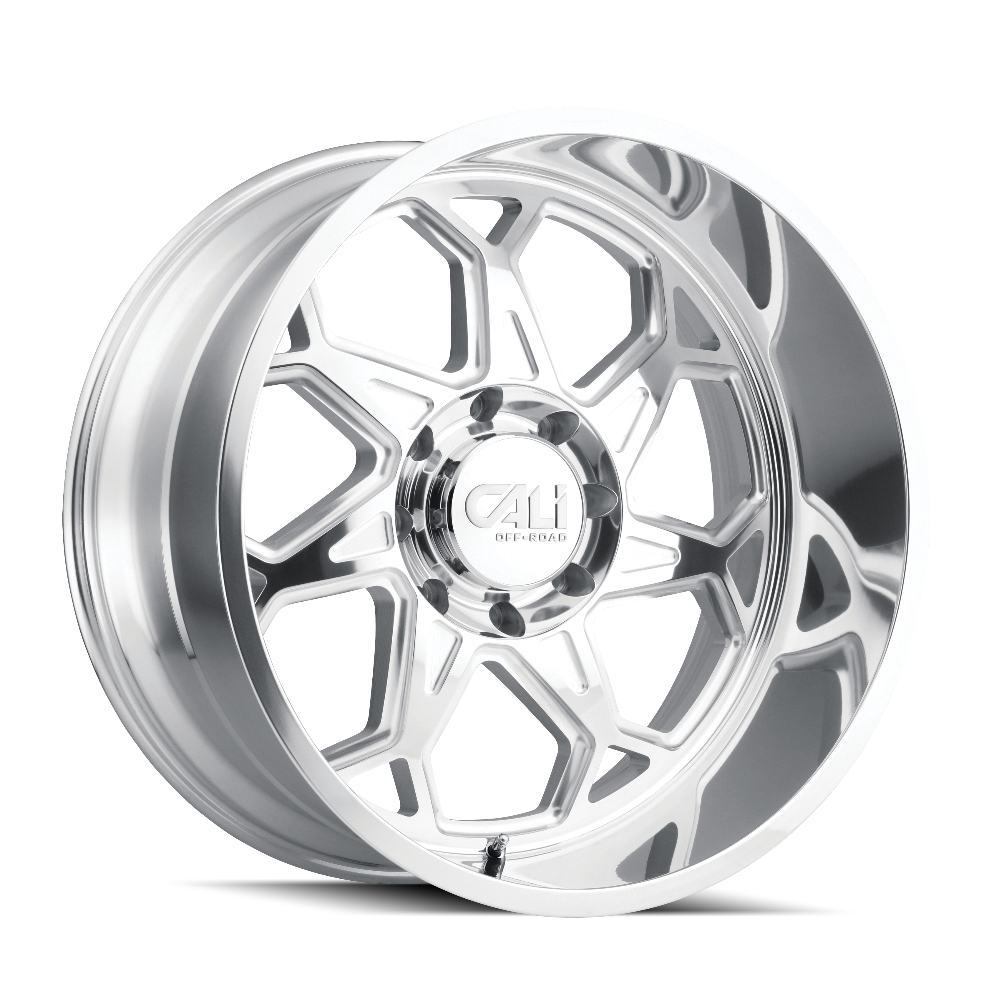 CALI OFF-ROAD SEVENFOLD 9111 POLISHED 20X10 8-170 -25MM 130.8MM